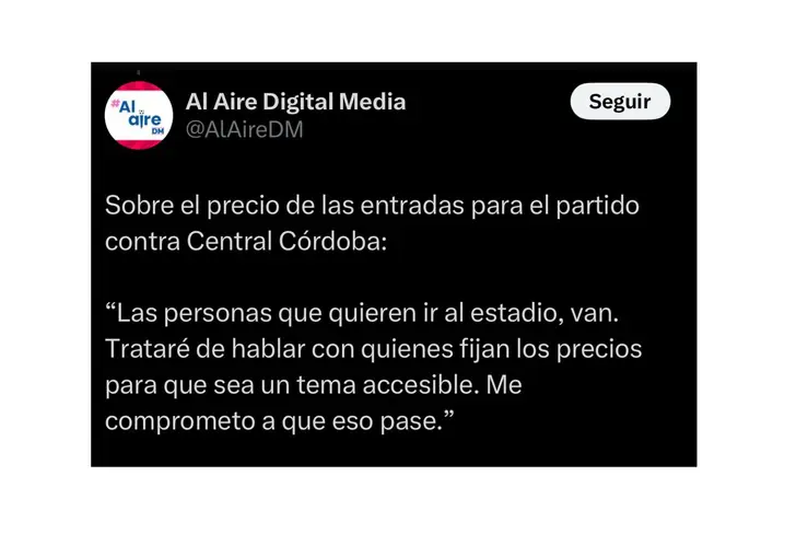 Captura de X