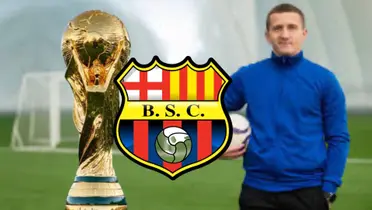 Barcelona SC y entrenador 