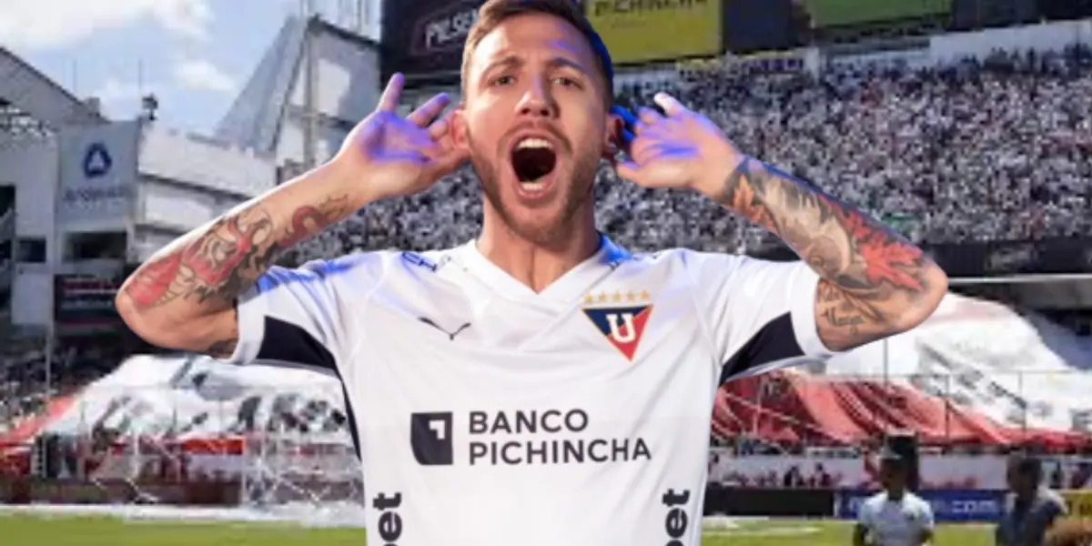 Ezequiel Piovi jugador de Liga de Quito