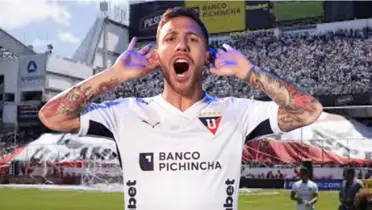 Ezequiel Piovi jugador de Liga de Quito