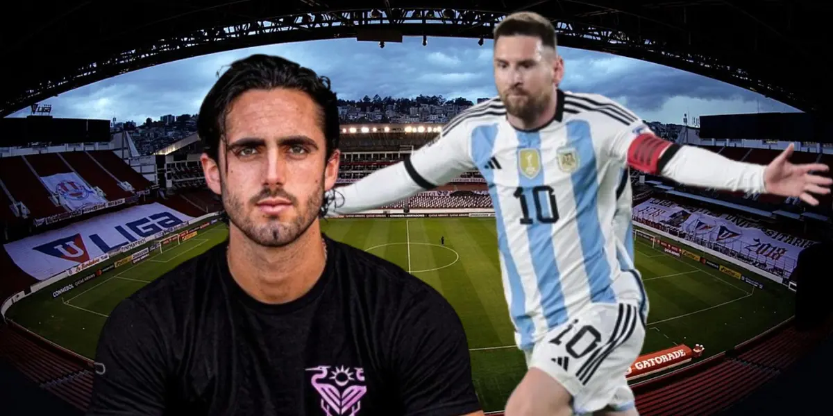 Leo Campana y Leo Messi 