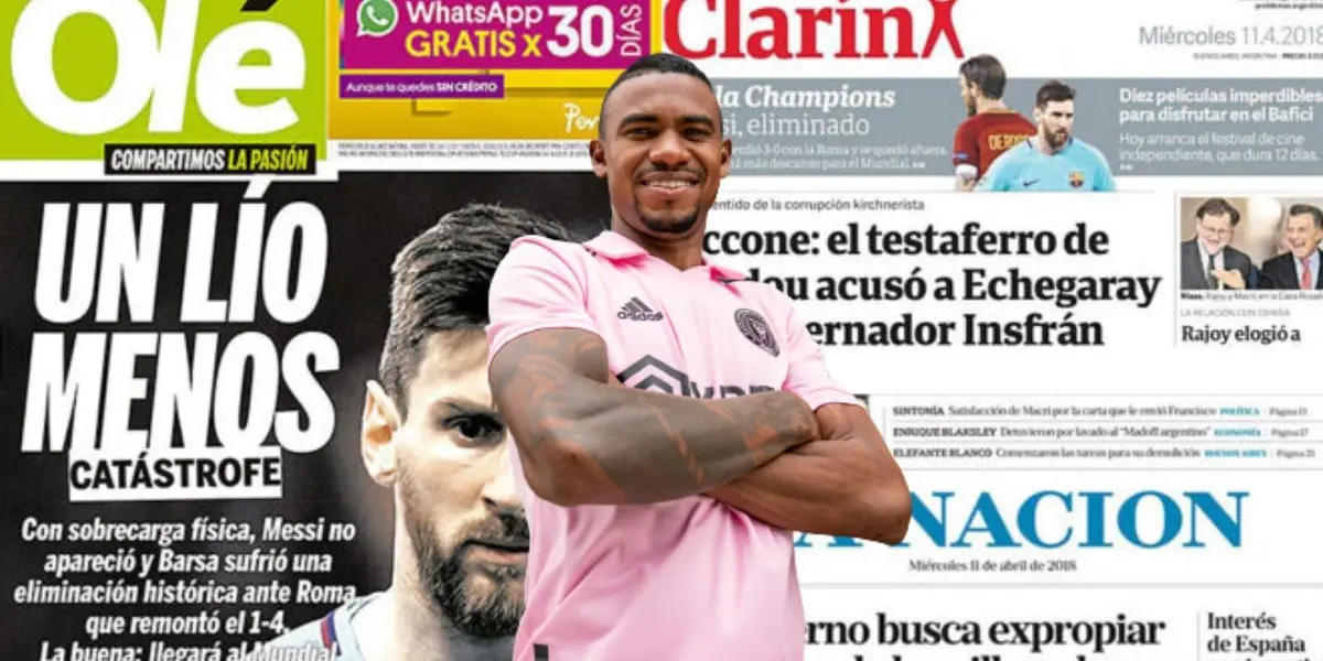 A sus pies, así reacciona la prensa argentina al partido de Dixon Arroyo