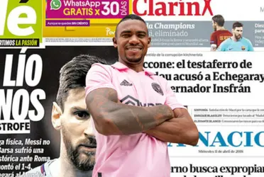 A sus pies, así reacciona la prensa argentina al partido de Dixon Arroyo