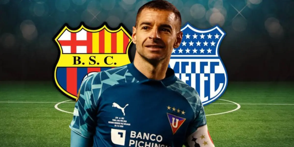 Adrián Gabbarini jugador de LDU