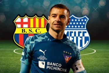 Adrián Gabbarini jugador de LDU