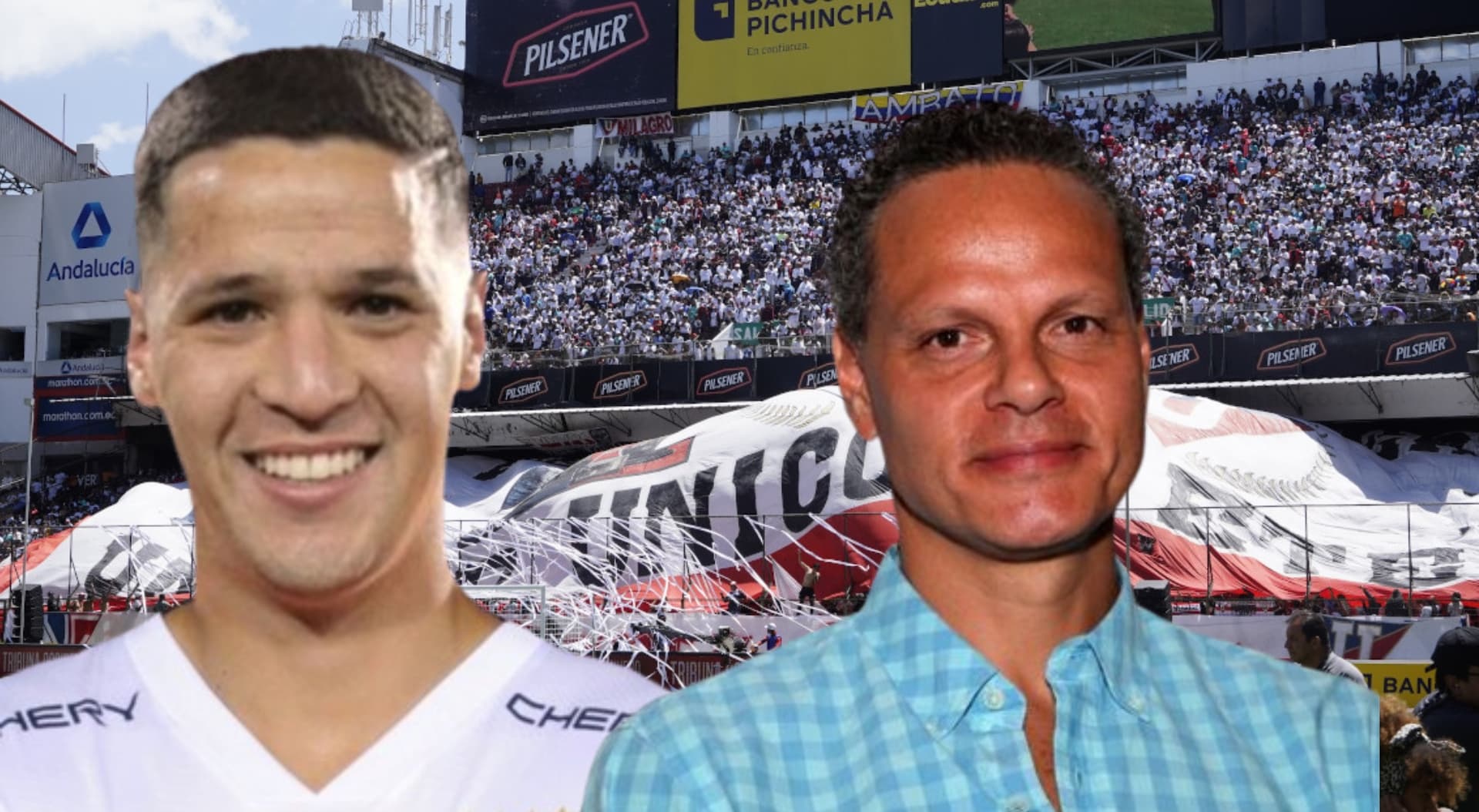 Alex Arce y Esteban Paz