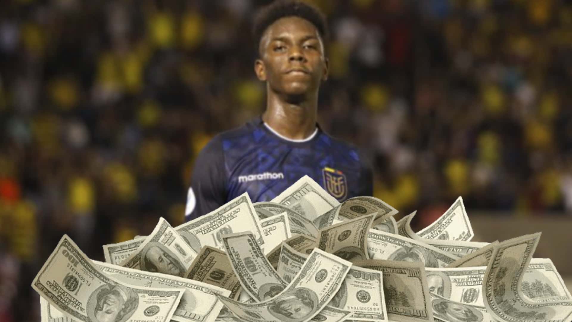 Allen Obando jugador de Barcelona SC