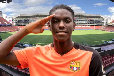 Allen Obando jugador de Barcelona SC