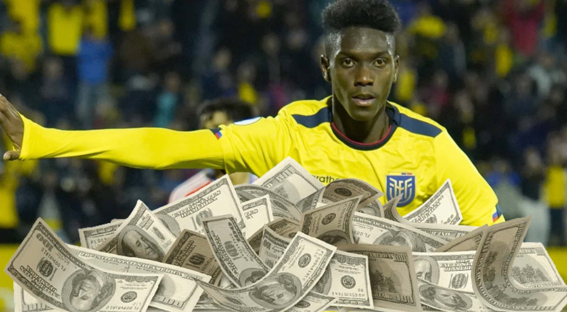 Allen Obando jugador de Barcelona SC