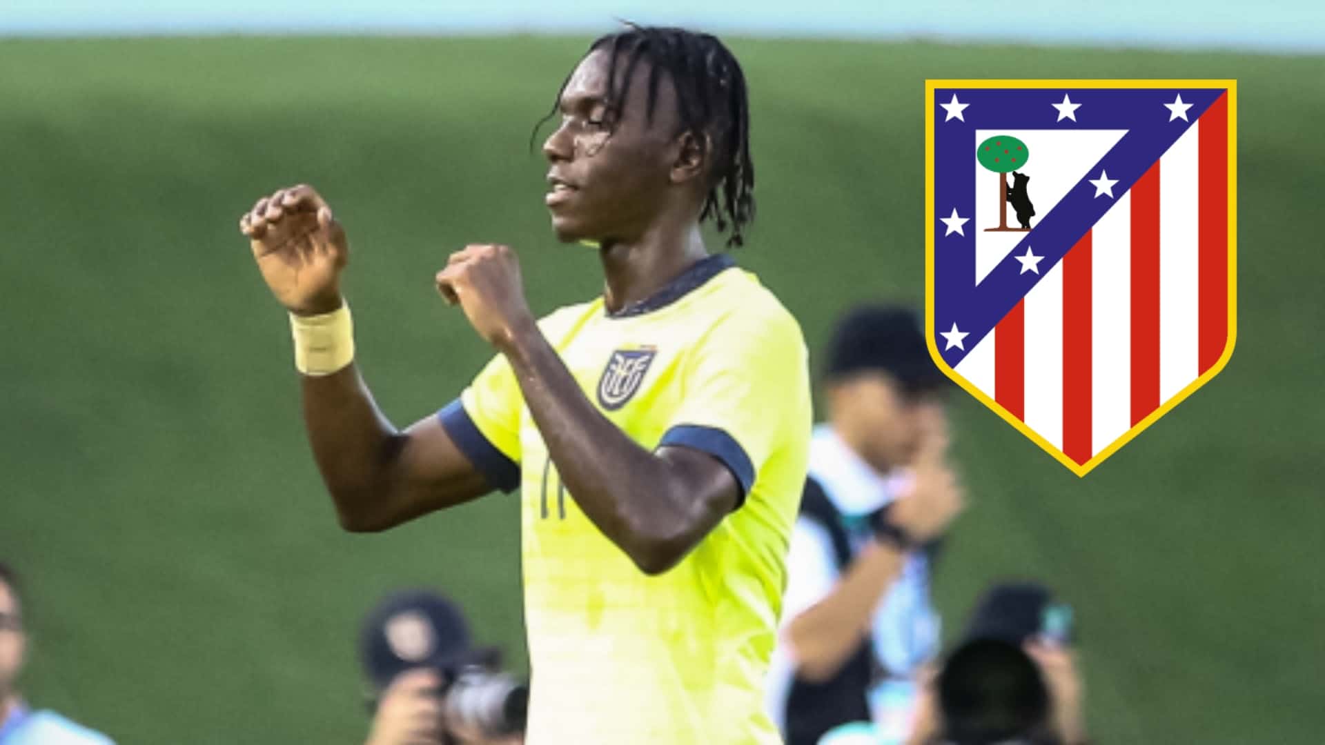 Allen Obando y Atlético de Madrid / Foto de: Nación Fútbol Ecuador
