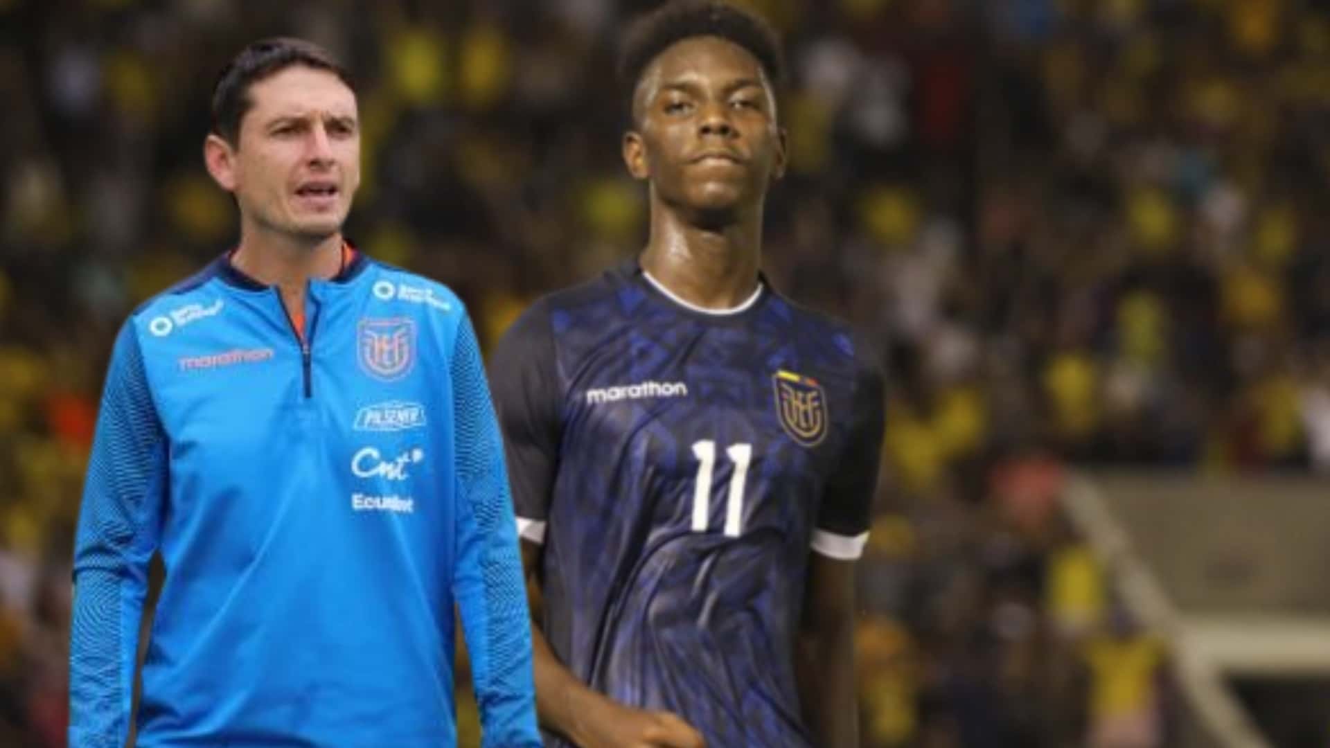 Allen Obando y Muguel Bravo