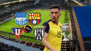 Ángel mena serio, escudos de equipos, Copa América. Foto tomada de: API/Pes Logos
