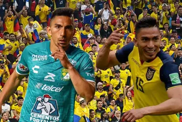 Ángel Mena tuvo una gran estadística en su partido con el León previo a las Eliminatorias