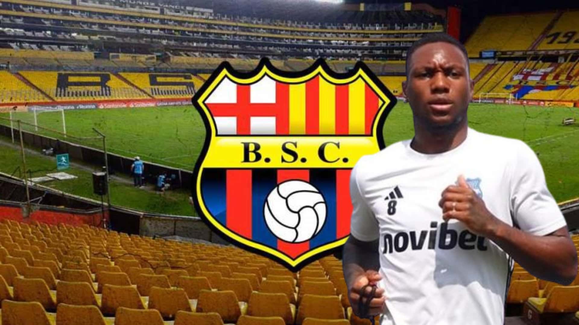 Anibal Chala jugador de Barcelona SC