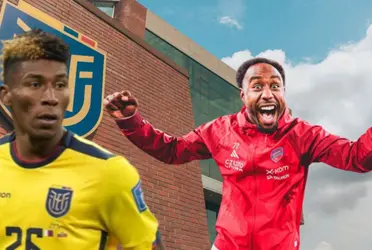 Así reaccionó John Yeboah al gol de Kevin Rodríguez