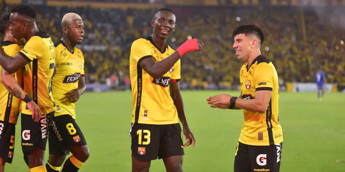 Barcelona SC en la Noche Amarilla 2025 / Foto tomada de: API