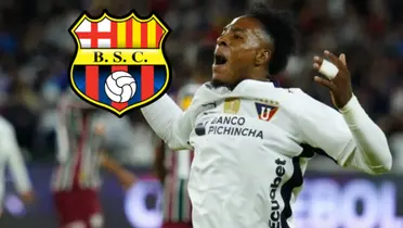 Barcelona SC-Jhojan Julio