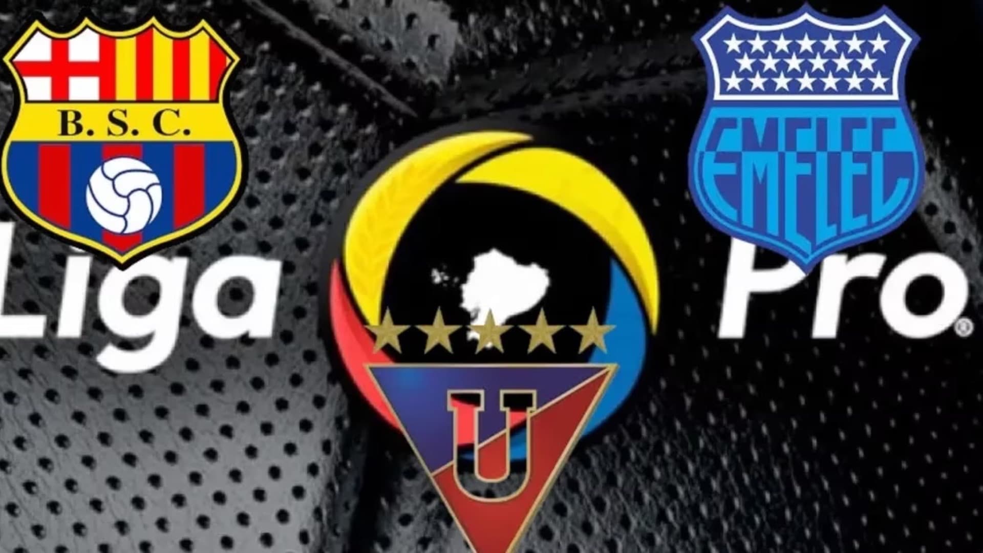 Barcelona SC, Liga de Quito y Emelec