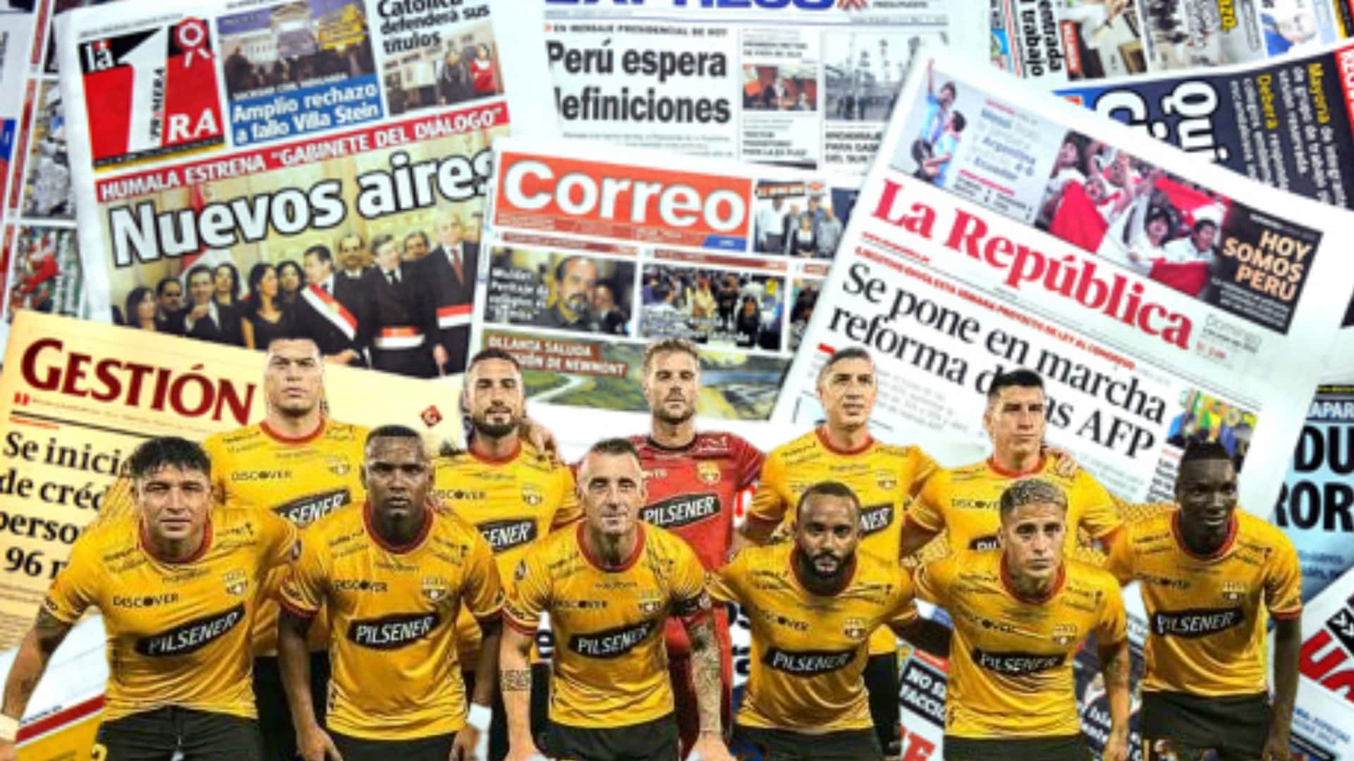 Barcelona SC, prensa peruana