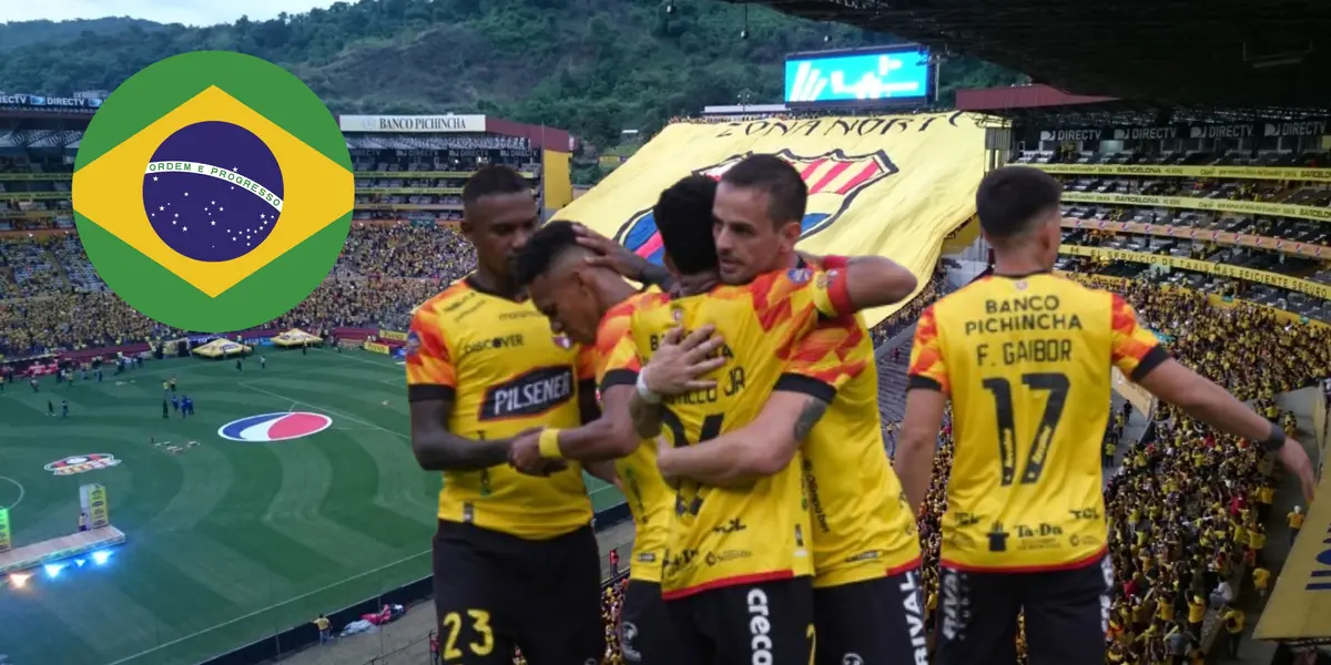 Barcelona SC y Brasil / Foto de: Nación Fútbol Ecuador