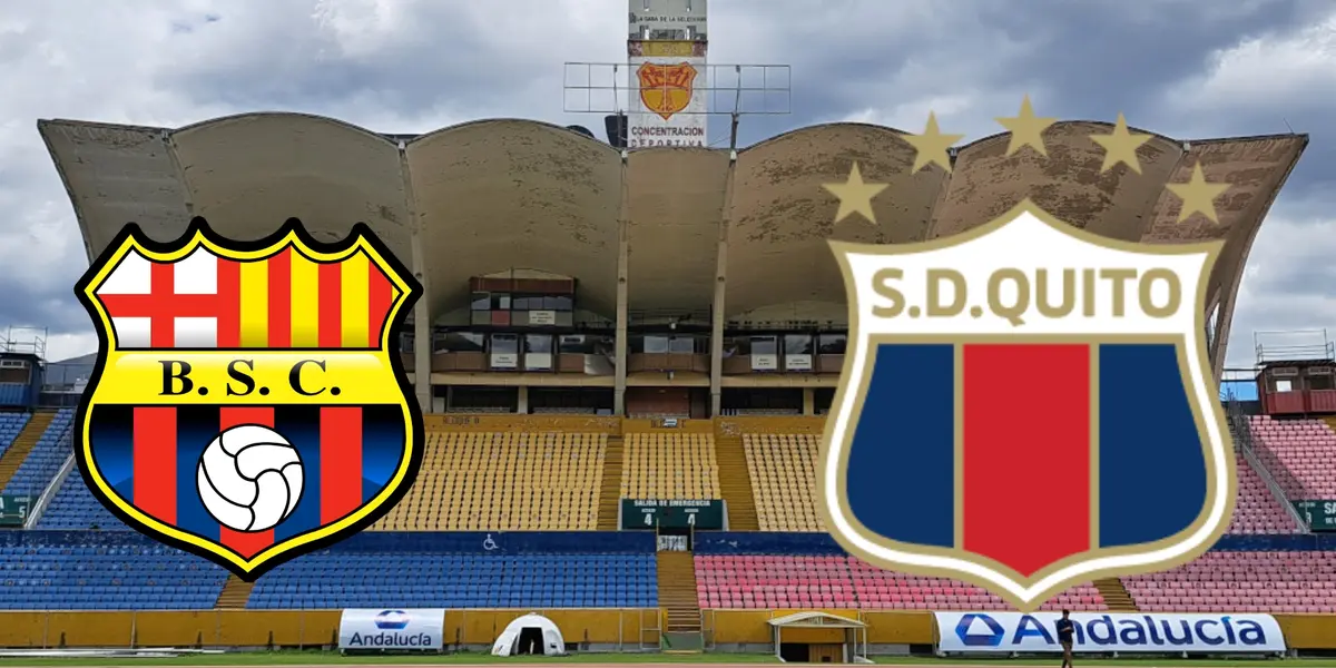 Barcelona SC y Deportivo Quito
