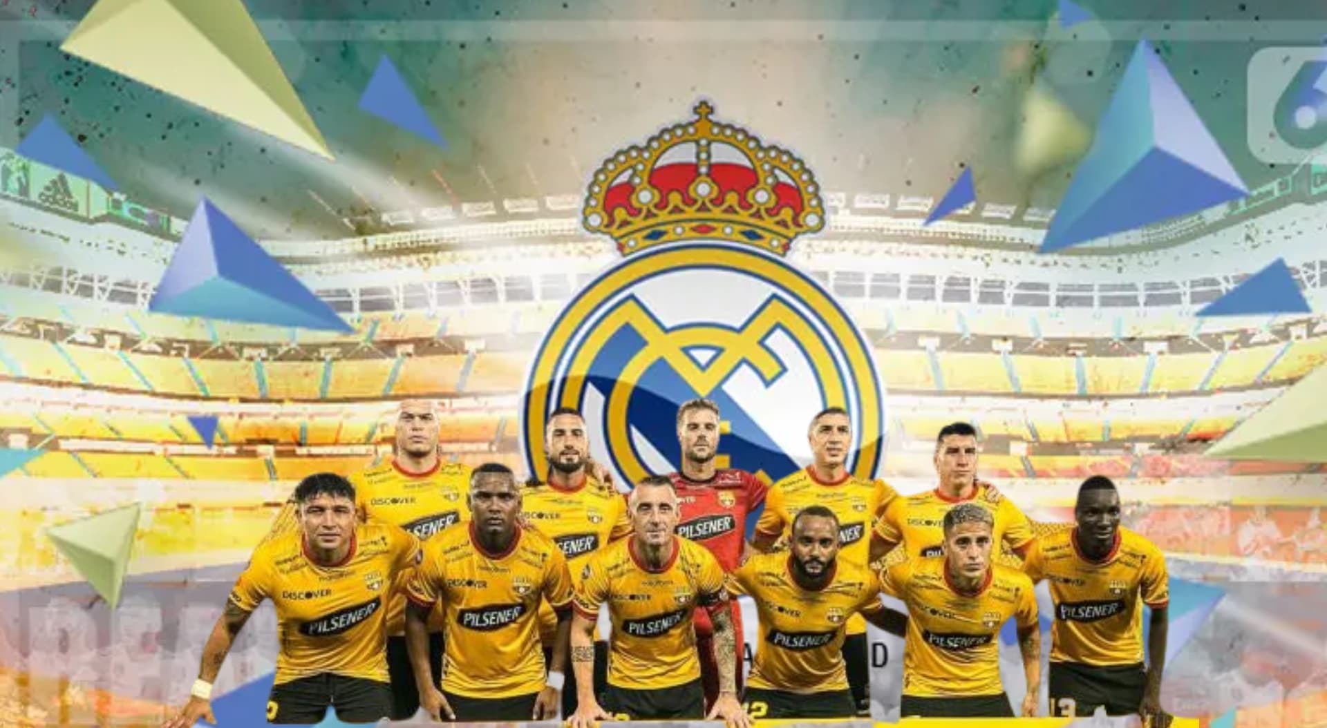 Barcelona SC y el Real Madrid