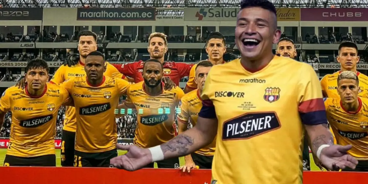 Barcelona SC y Mario Pineida