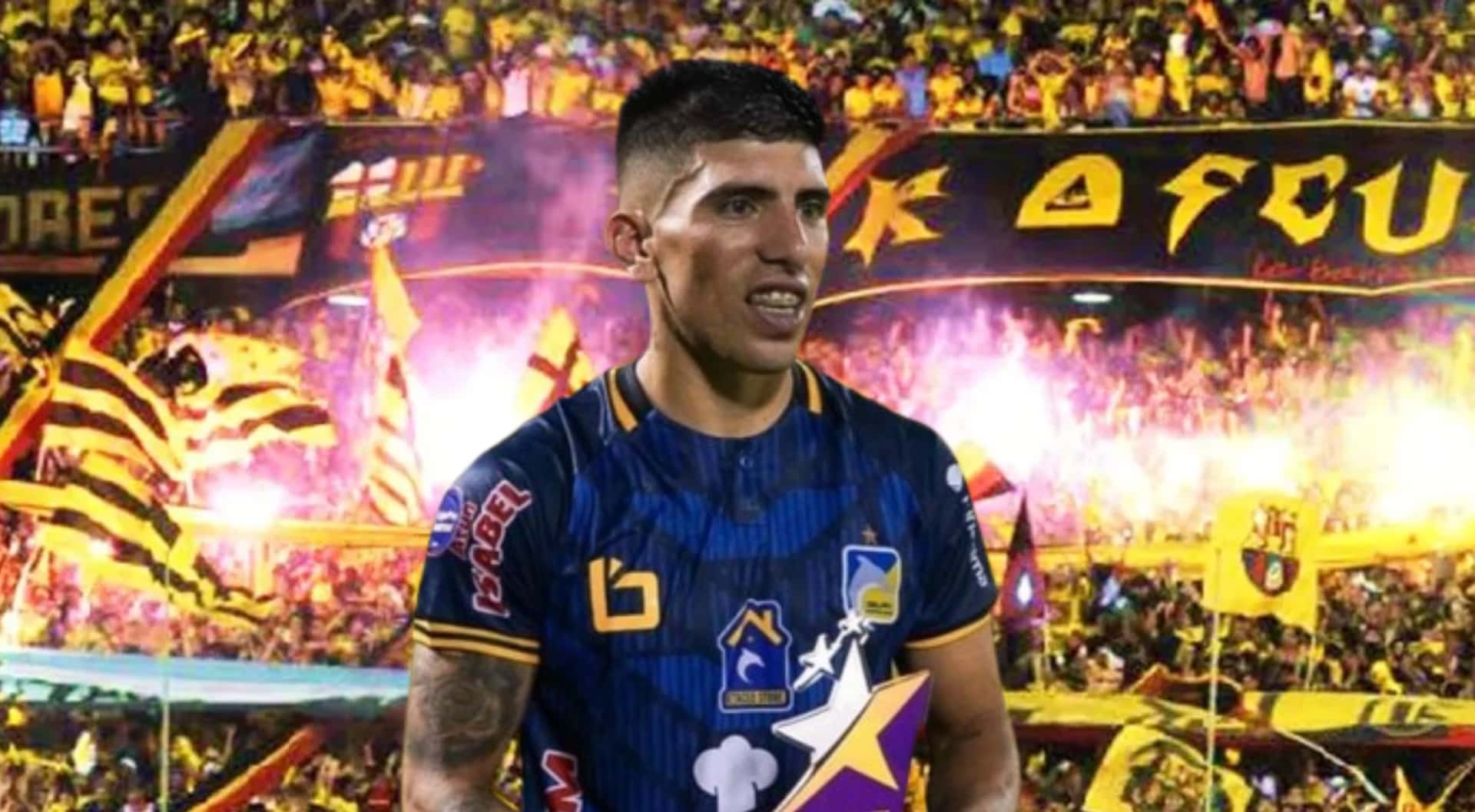 Brian Oyola jugador de Delfín