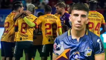 Brian Oyola jugador de Delfín