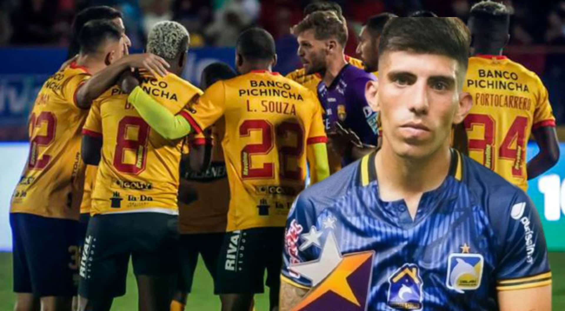 Brian Oyola jugador de Delfín