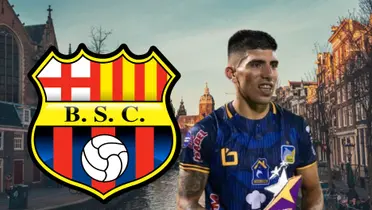 Brian oyola y Barcelona SC