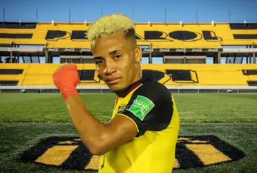 Byron Castillo jugador de Peñarol
