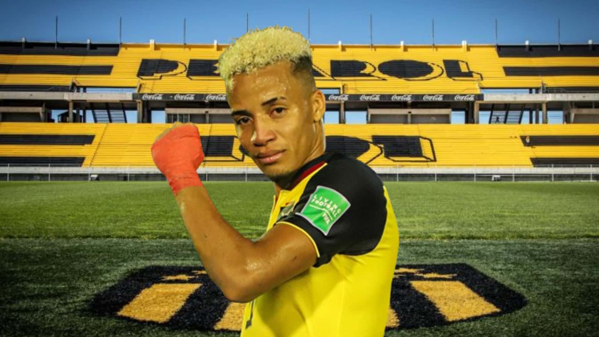 Byron Castillo jugador de Peñarol
