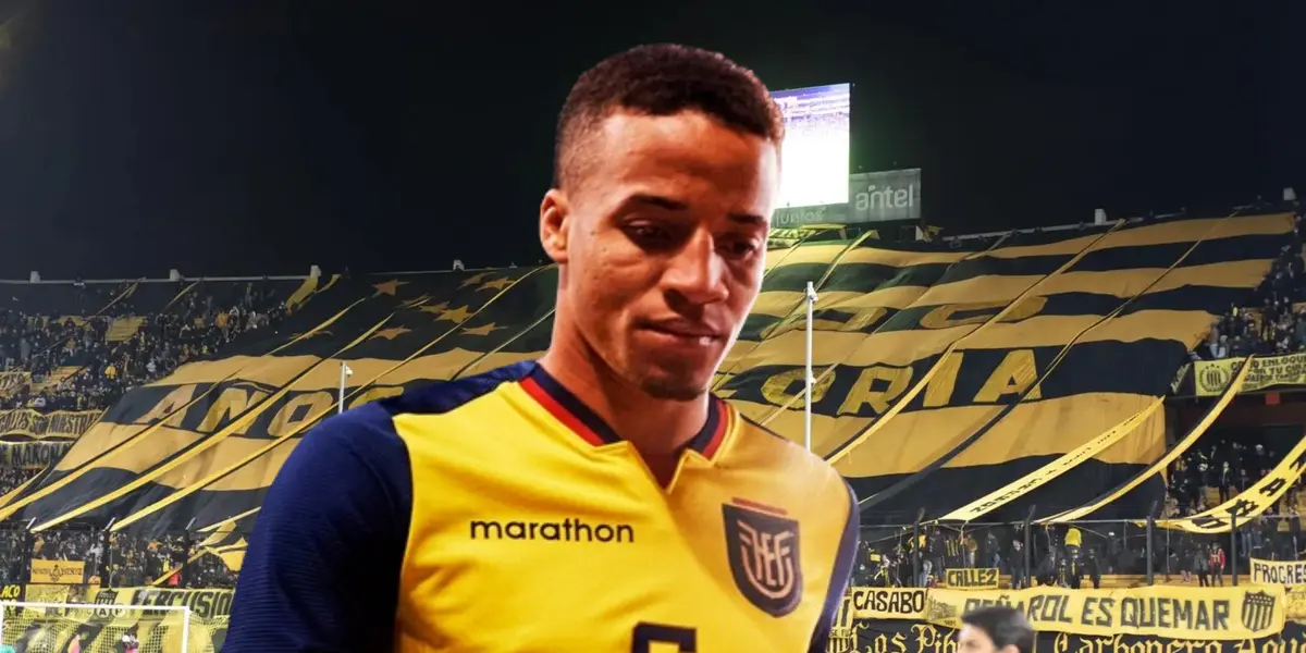 Byron Castillo jugador de Peñarol