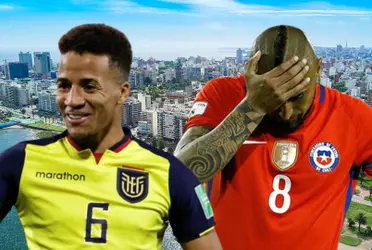 Byron Castillo y Arturo Vidal