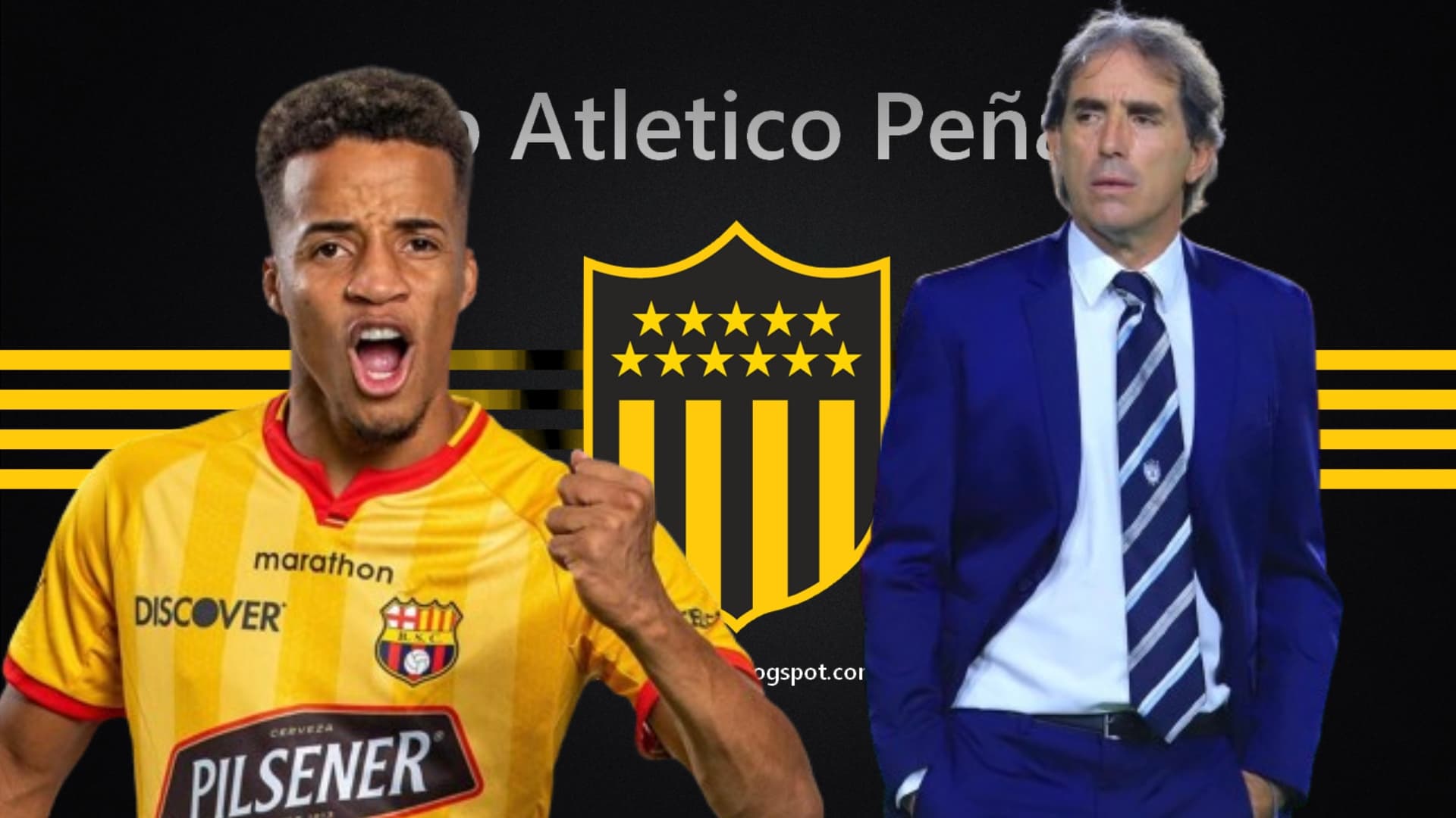Byron Castillo y Guillermo Almada