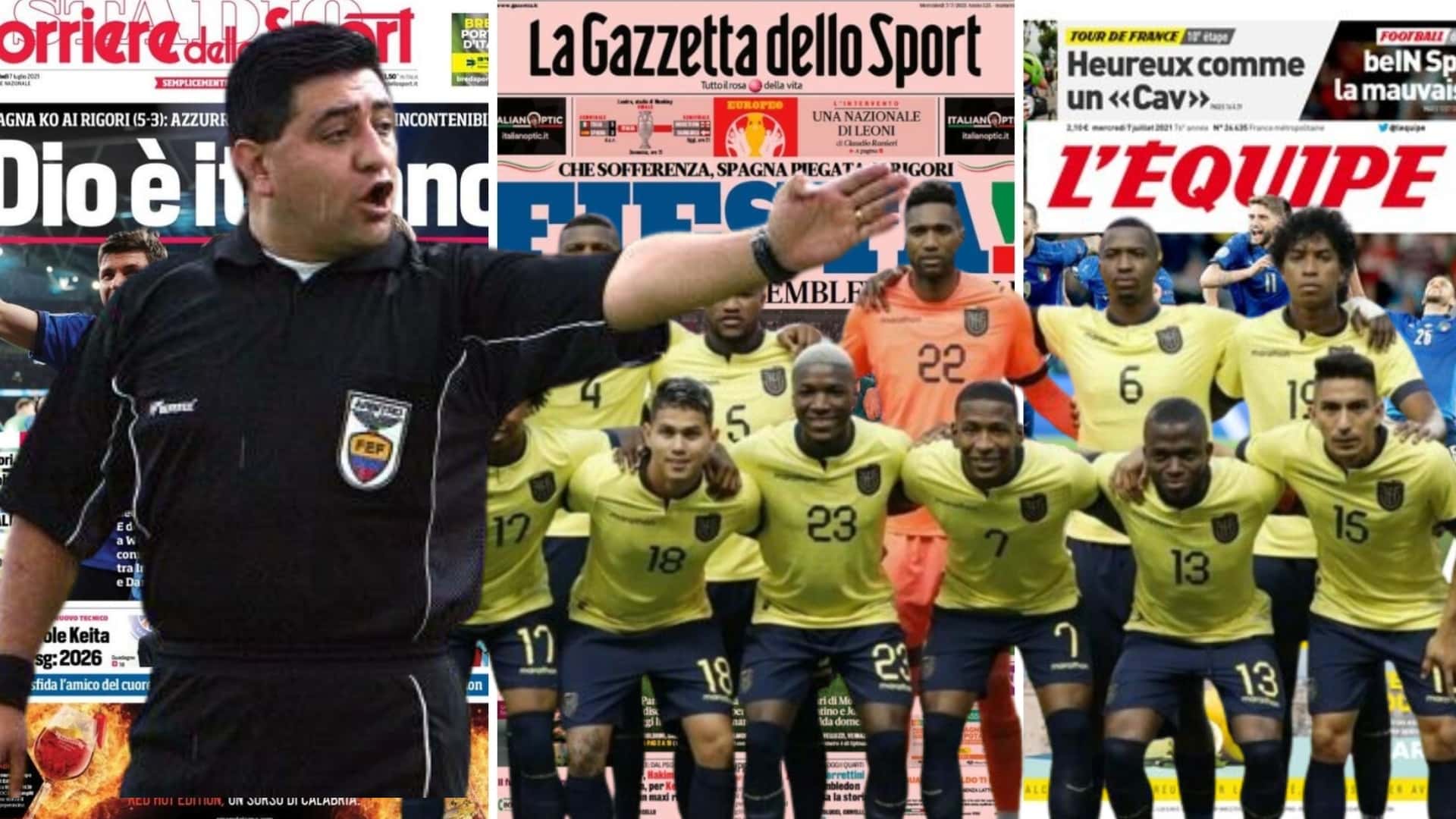 Byron Moreno y Selección ecuatoriana