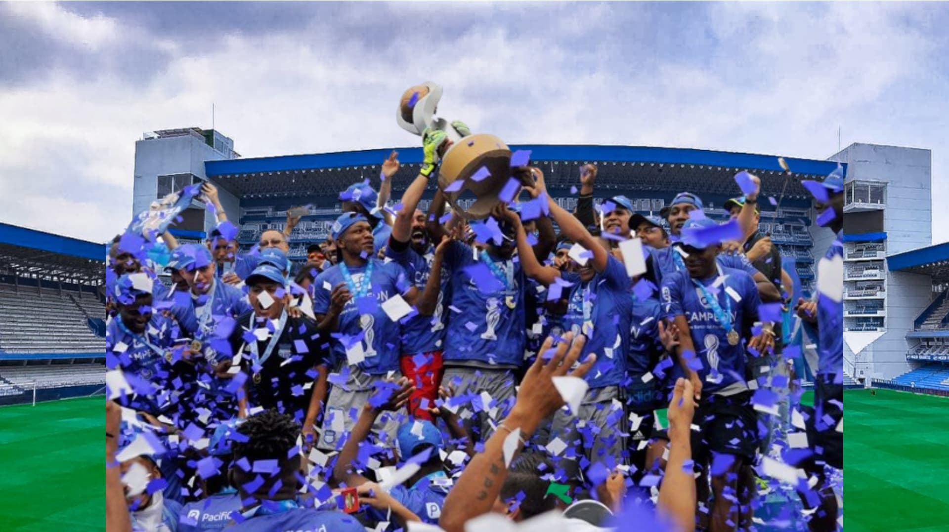 Capwell y Emelec campeón