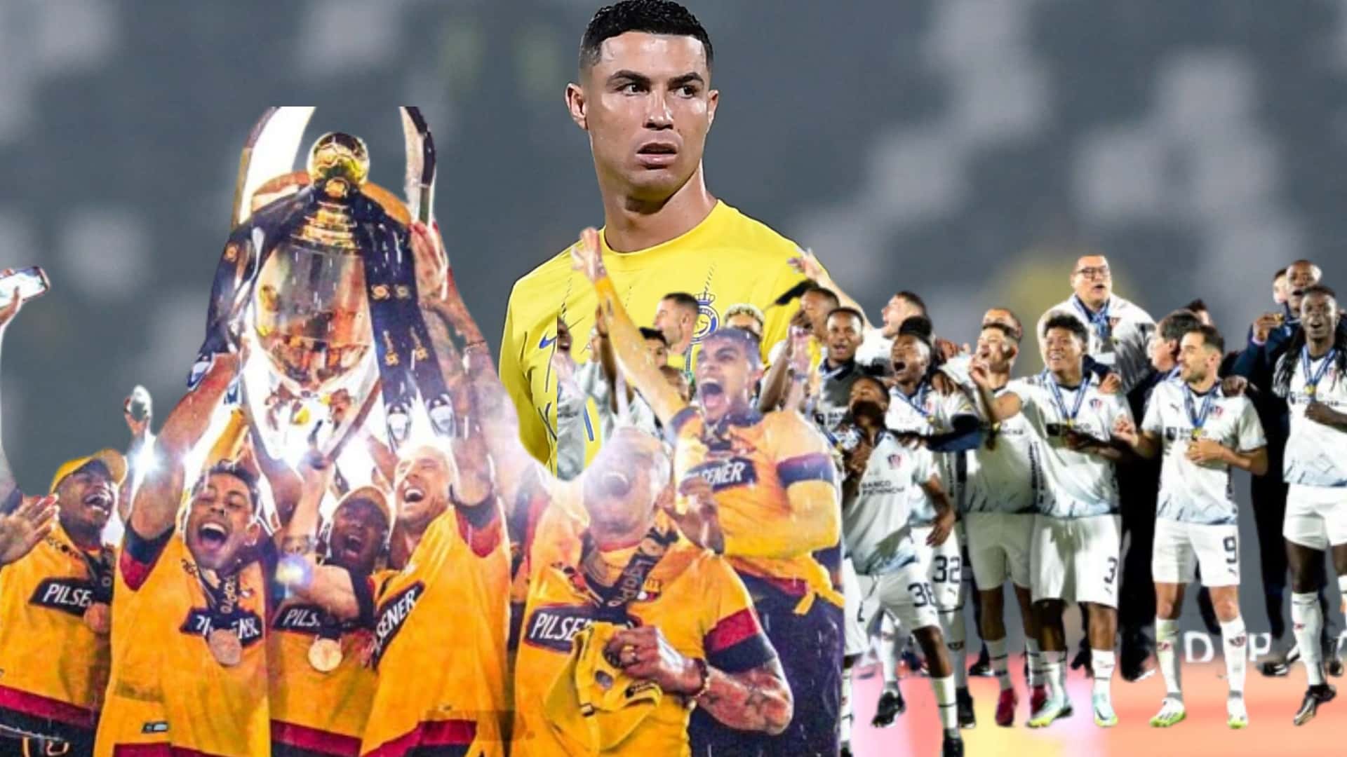CR7, Liga de Quito y Barcelona SC