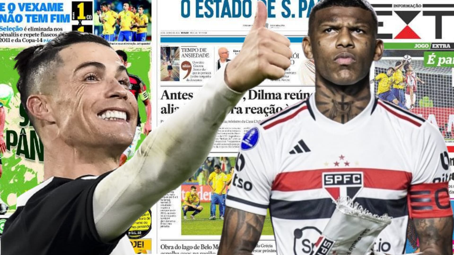CR7 y Robert Arboleda
