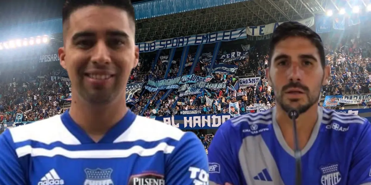 Cristhian Noboa y Cristhian Erbes