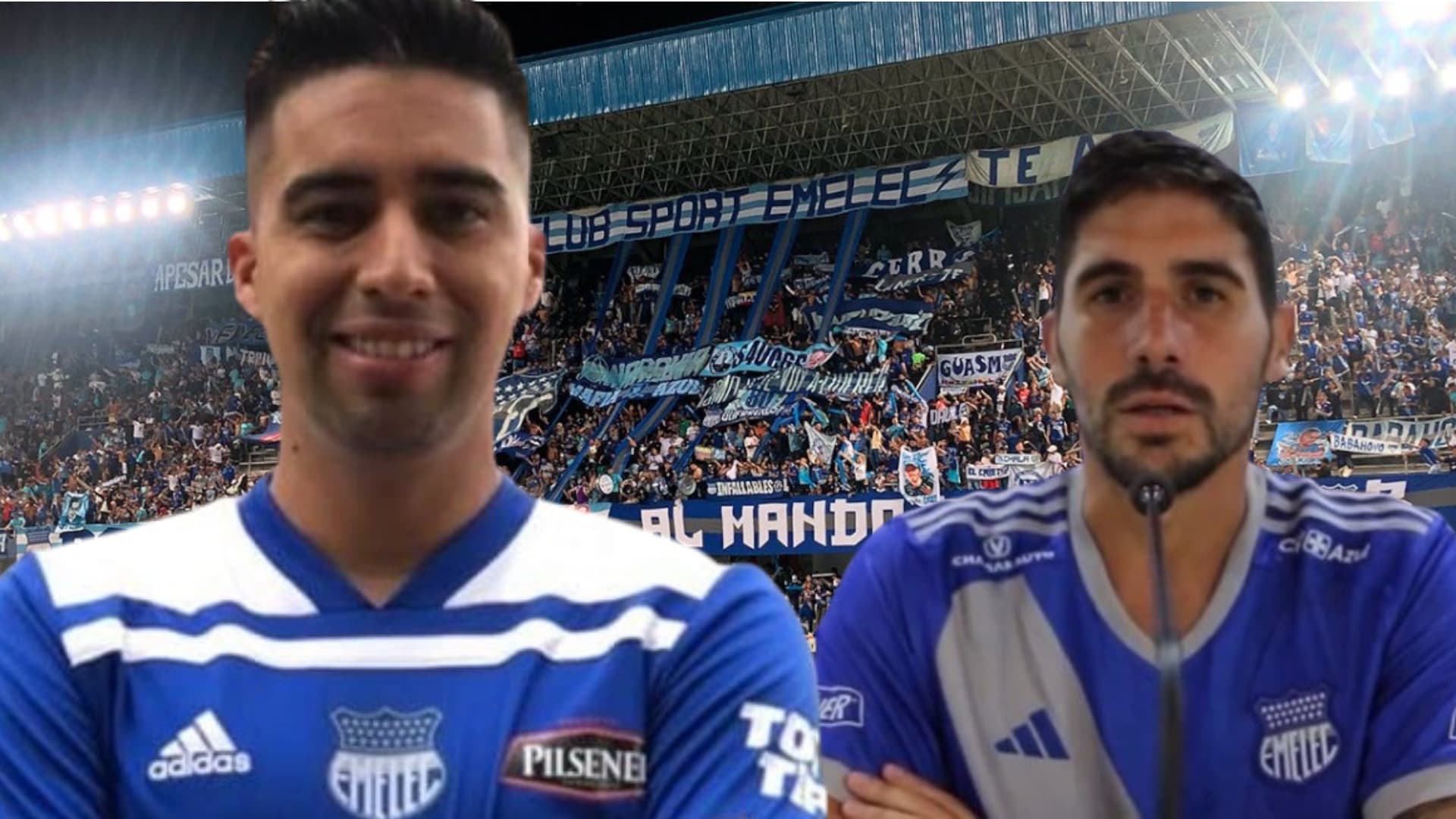 Cristhian Noboa y Cristhian Erbes