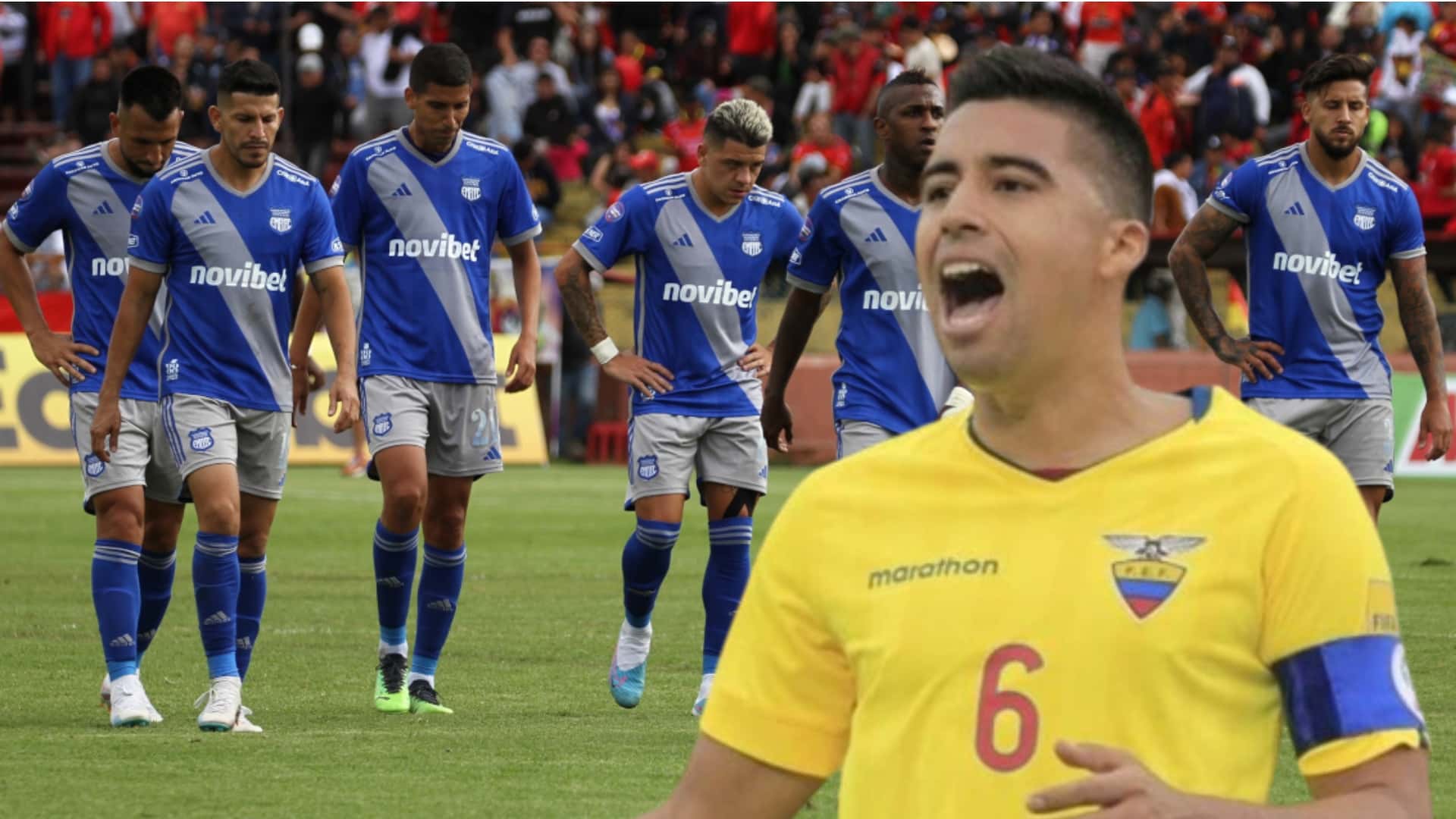 Cristhian Noboa y Emelec