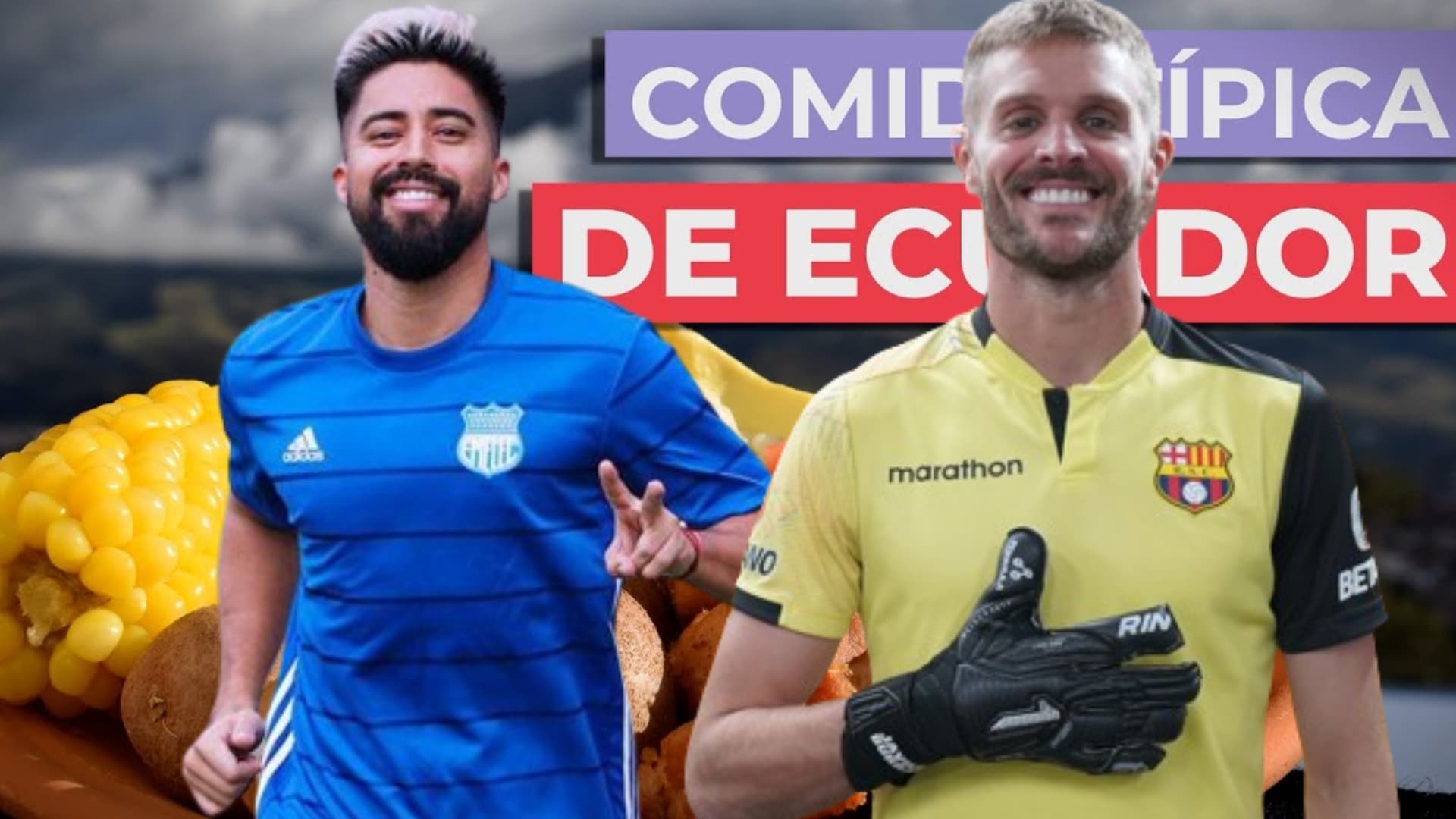 Cristhian Noboa y Javier Burrai
