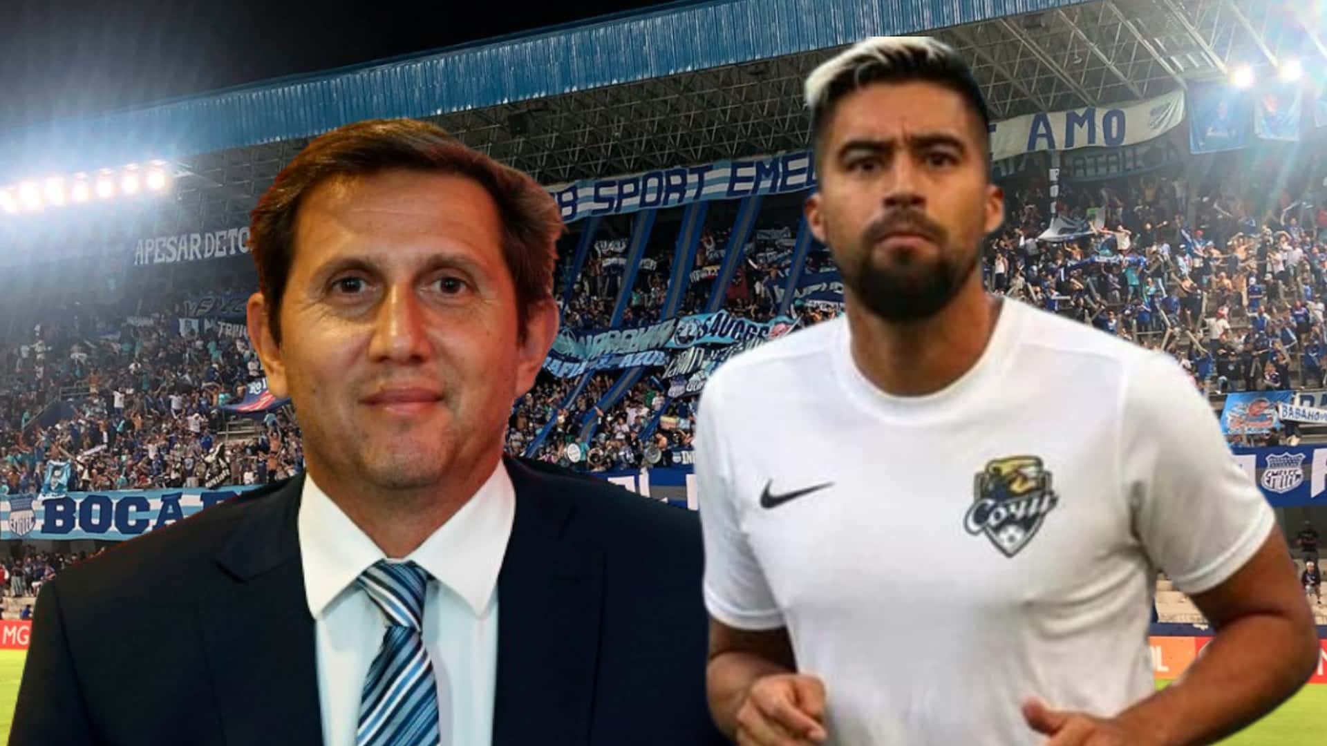Cristhian Noboa y Juan Pablo Varsky