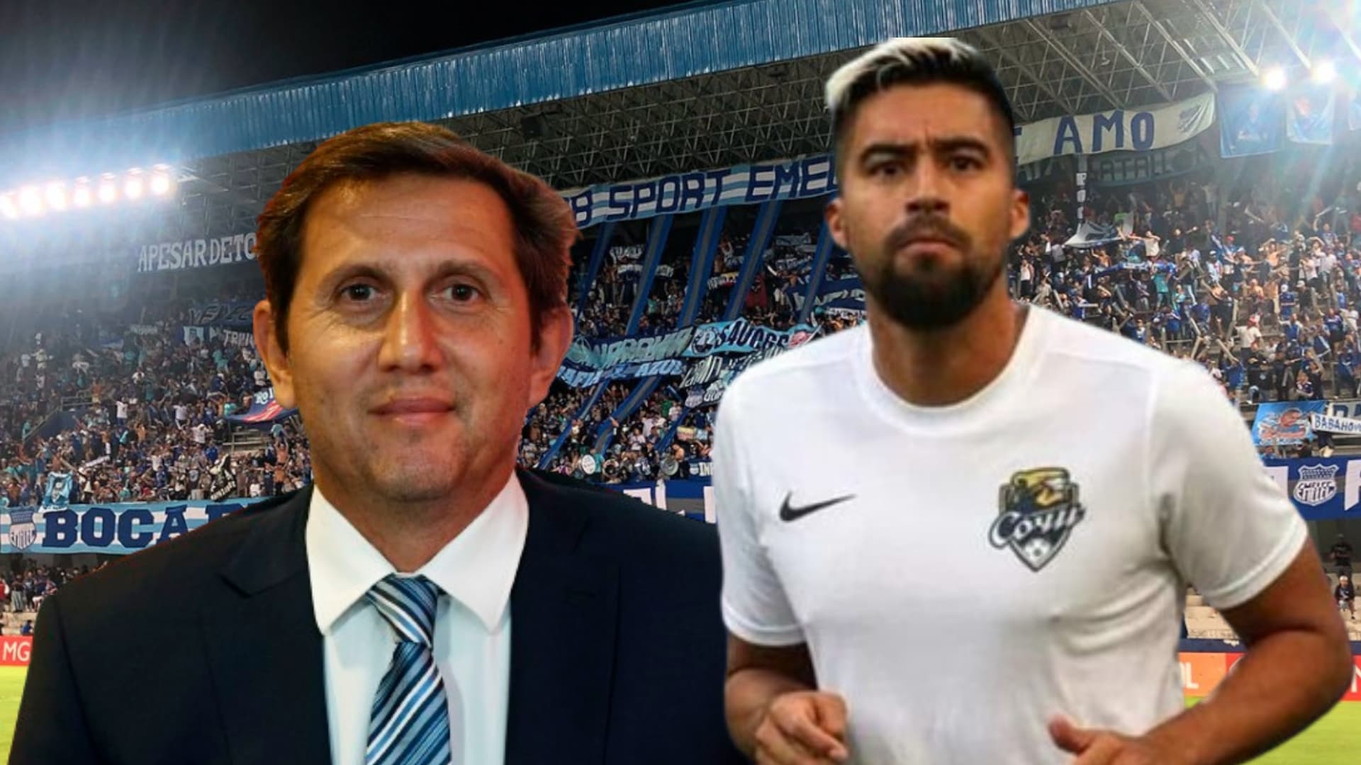 Cristhian Noboa y Juan Pablo Varsky