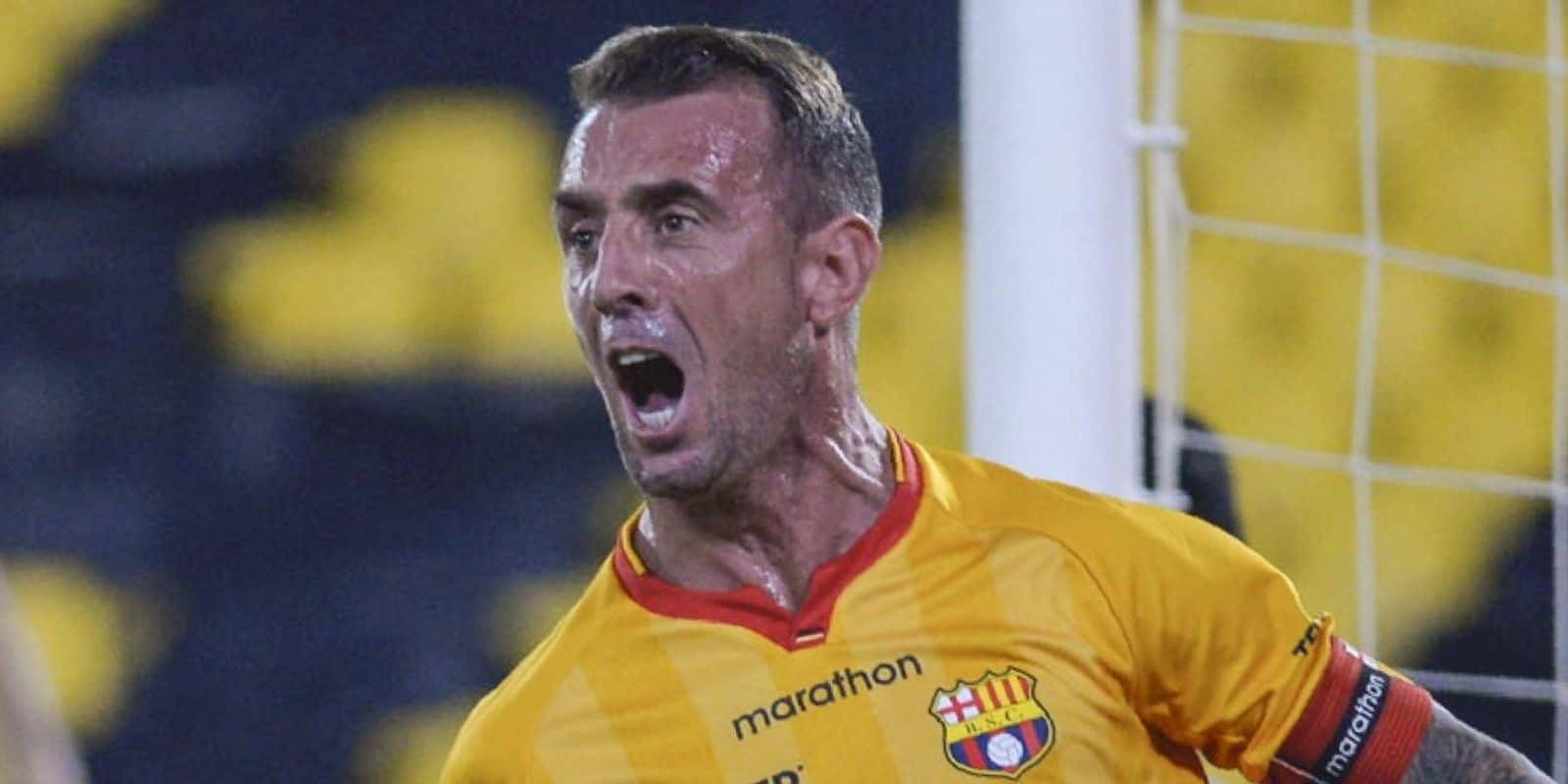 Damián Díaz solo había marcado un hat Trick en su carrera antes de jugar con el Barcelona SC.