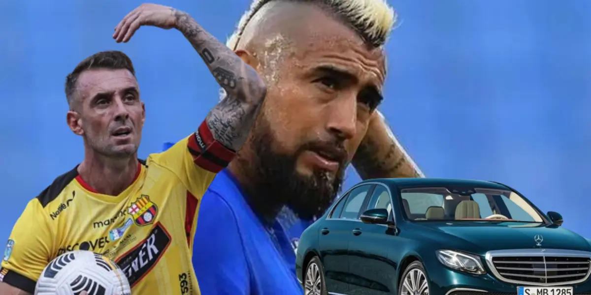 Damián Díaz y Arturo Vidal