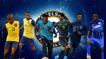 Delanteros ecuatorianos y el Chelsea