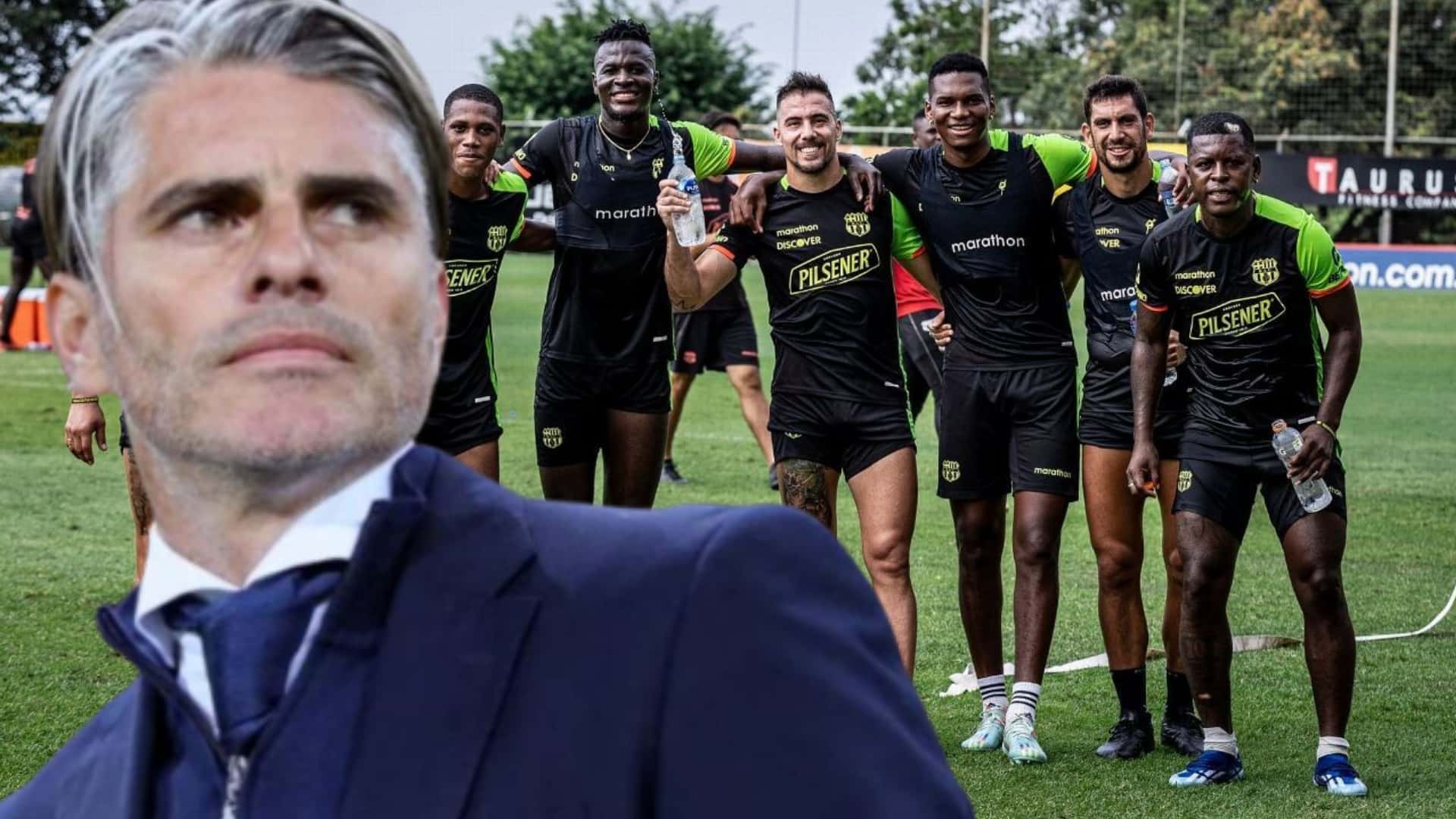 Diego López entrenador de Barcelona SC